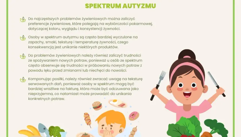 Skuteczna dieta dla dzieci z autyzmem - przepisy, które pomogą maluchom