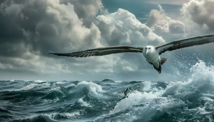 Wędrowny albatros - życie i środowisko fascynującego ptaka