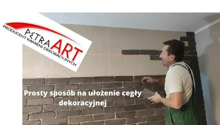 Układanie cegły dekoracyjnej z fugą: Poradnik DIY krok po kroku