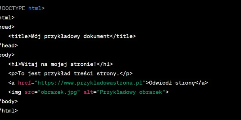 Co to jest język HTML i dlaczego jest kluczowy w tworzeniu stron?
