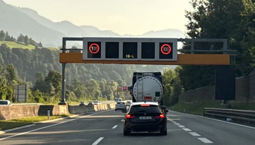 Minimalne i maksymalne prędkości na autostradach w Austrii