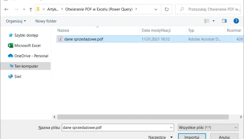 Jak zapisać PDF w Excelu: 5 prostych metod konwersji plików