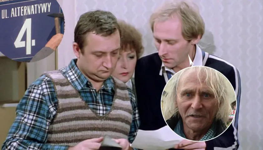 Alternatywy 4 obsada: Zygmunt Chajzer i inni bohaterowie kultowego serialu.