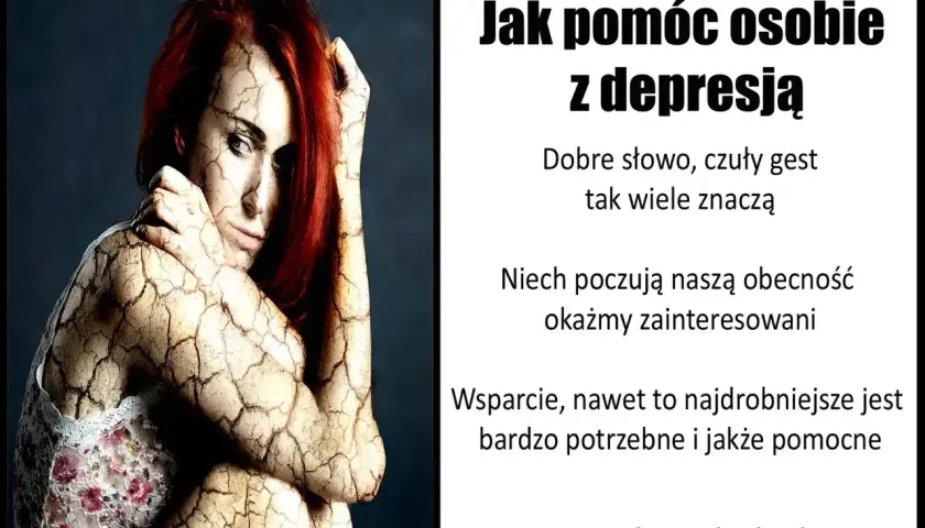 Jak pomóc osobie z depresją? Dobre słowo i obecność są kluczowe. Wsparcie, nawet najmniejsze, jest bardzo potrzebne.