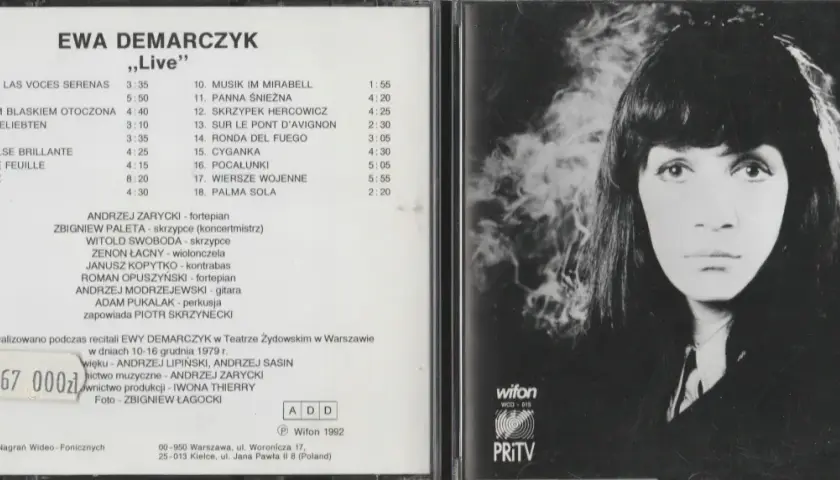 Ewa Demarczyk: interpretacja mistycznego tekstu "Tomaszów"