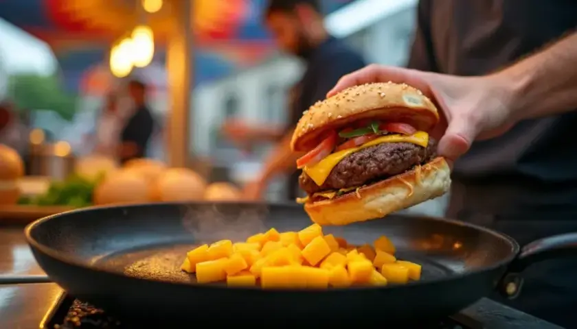 Co możemy znaleźć w burgerze? Odkryj zaskakujące składniki!