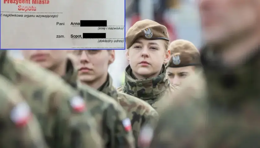 Kobieta na wezwaniu do kwalifikacji wojskowej. Anna z Sopotu, jak dostać się do wojska kobiecie?