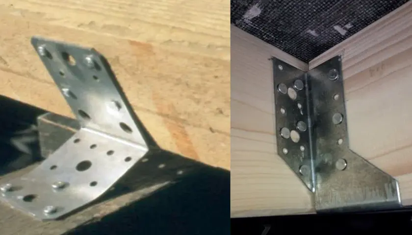 Metalowy łącznik krokwiowy montaż zapewnia solidne połączenie elementów drewnianych w konstrukcji dachu.