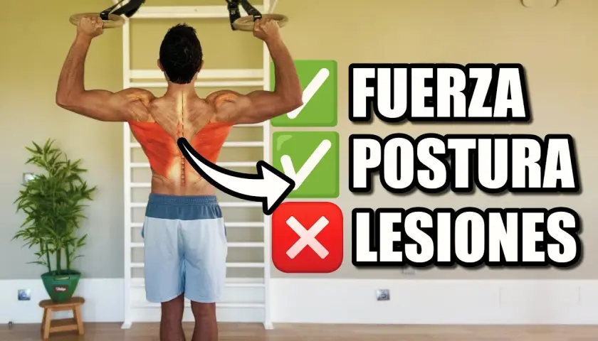 Ejercicios de calistenia para fortalecer la espalda y evitar lesiones