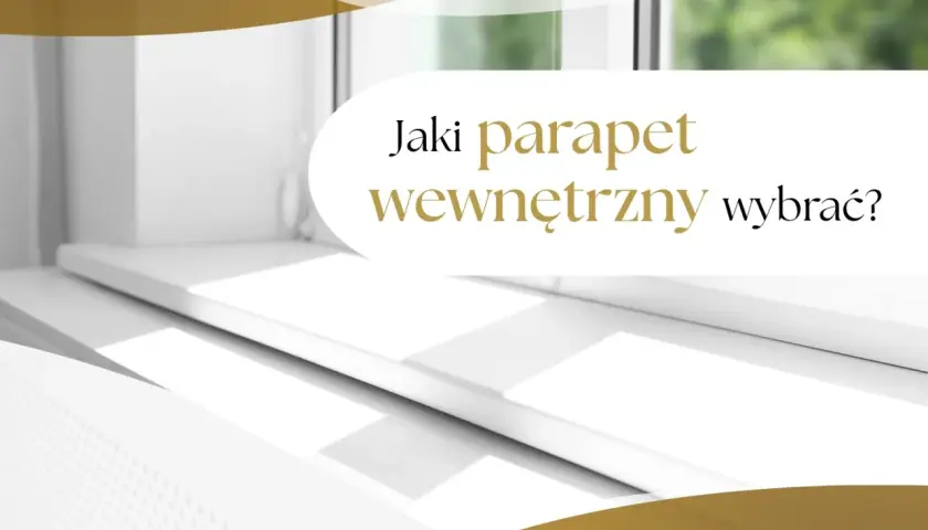 Biały parapet wewnętrzny, idealny do nowoczesnych wnętrz. Rozważ neolith spieki dla eleganckiego wykończenia.