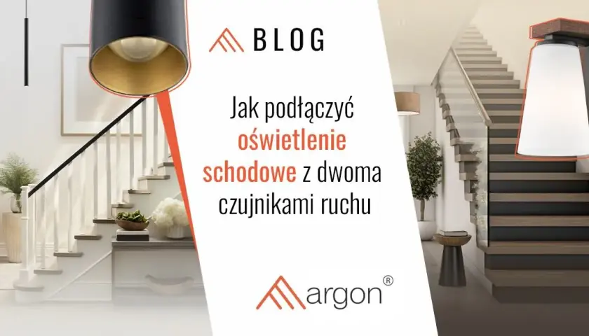Jak podłączyć oświetlenie schodowe z dwoma czujnikami ruchu, aby uniknąć problemów