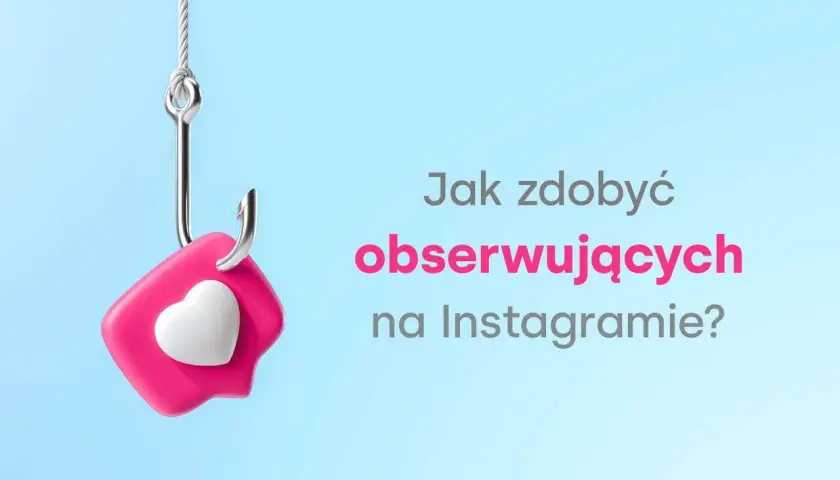 Hak z serduszkiem, symbolizujący jak zdobyć obserwujących na Instagramie.