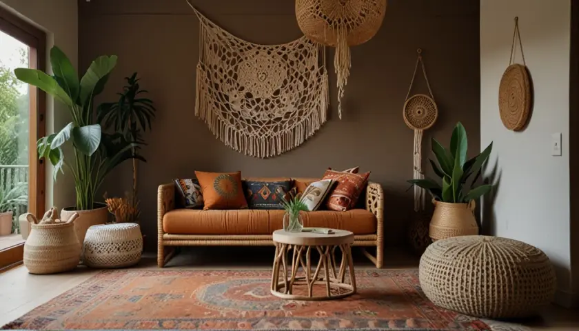 Boho wnętrza - jak urządzić mieszkanie w stylu boho? Sprawdź!