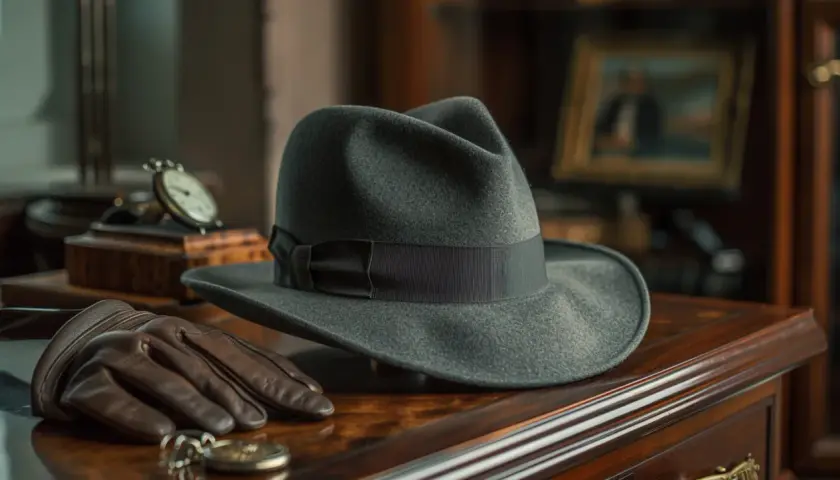 Homburg kapelusz - Elegancki dodatek do męskiej garderoby na każdą okazję