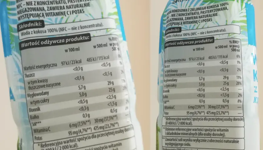 Najlepsze napoje kokosowe w Biedronce: skład, promocje i zastosowanie