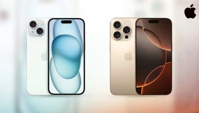 Dwa iPhone'y, biały i złoty, prezentują się obok siebie. Czy to dowód, jaka marka telefonu jest najlepsza?