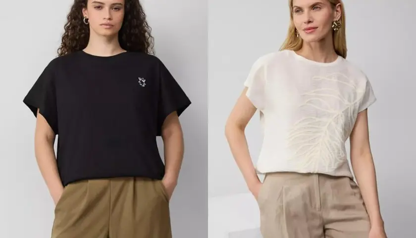 T-Shirts Damen: Trends 2025, Passformen & die besten Materialien