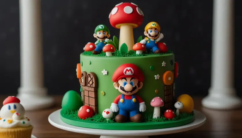 Przepyszne i efektowne torty Super Mario na urodziny i imprezy