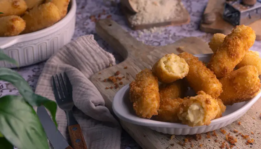 Goldbraune, knusprige Kroketten, die Lust machen, sie selber zu machen. Ein Genuss für jeden Anlass!