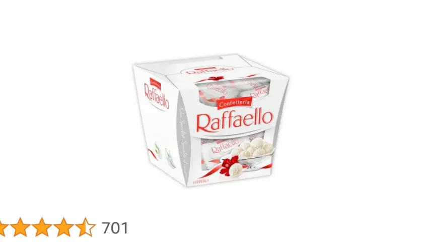 Raffaello 1 kg - rodzaje, ceny i dostępność popularnych słodyczy