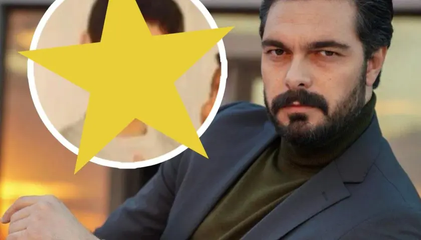 Halil İbrahim Ceyhan w garniturze, z zasłoniętą twarzą dziecka. Czy Halil İbrahim Ceyhan ma dzieci?