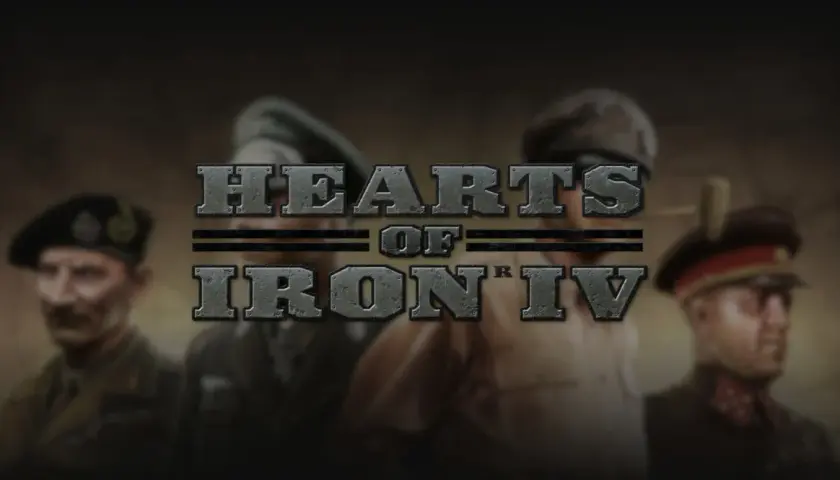 Czterech dowódców z Hearts of Iron IV, gotowych do wydawania rozkazów.