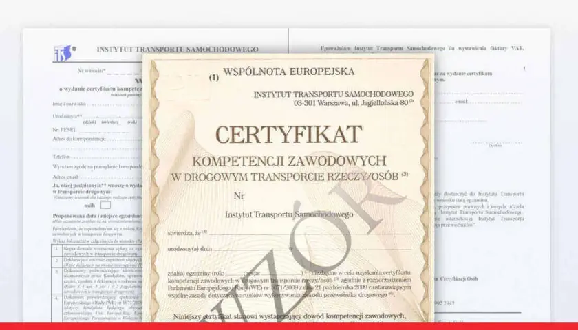 Kurs na przewóz rzeczy: Pytania i odpowiedzi na egzamin
