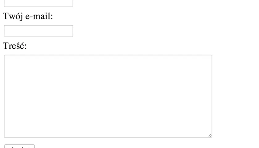 Jak zrobić formularz HTML - proste kroki i przydatne wskazówki