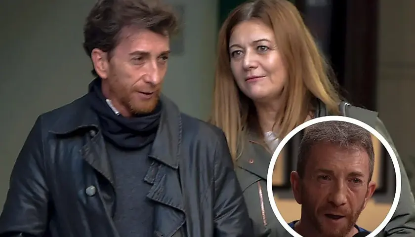 Pablo Motos con su pareja, Laura Llopis, y un primer plano del presentador. Se rumorea que Pablo Motos hijos pronto podrían llegar.