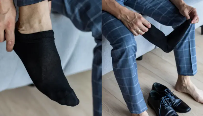 Jakie skarpetki do garnituru w kratę, aby uniknąć modowej wpadki?