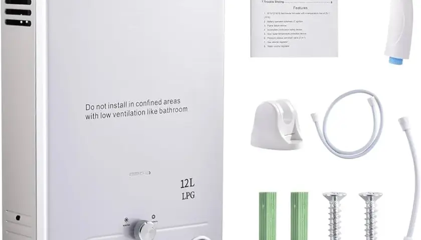 Calentador de gas butano El Corte Inglés: modelos, precios y opiniones