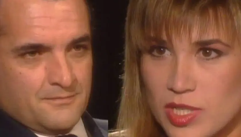 Primer plano de un hombre y una mujer. ¿Quién fue el primer marido de Julia Otero?