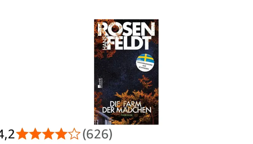 Cover von "Die Farm der Mädchen" von Hans Rosenfeldt, Band 2 des Wolfssommer-Zyklus. Ein Thriller mit schwedischer Hochspannung.