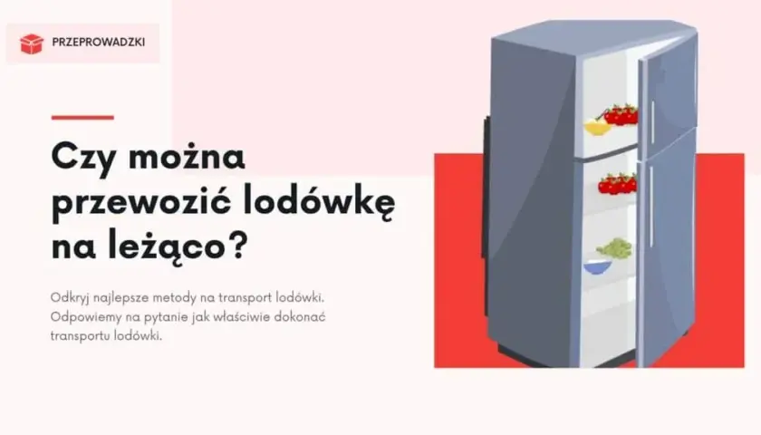 Transport zamrażarki na leżąco? Bezpieczne zasady i czas oczekiwania