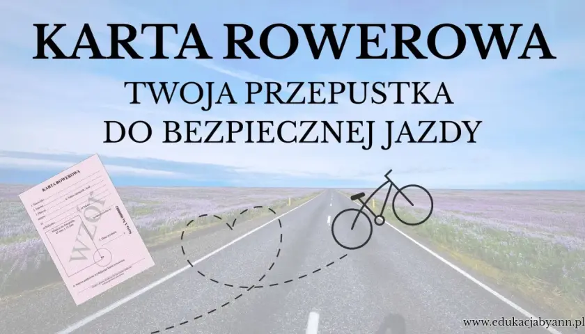 Karta rowerowa w szkole - nowe przepisy! Twoja przepustka do bezpiecznej jazdy rowerem po drodze.