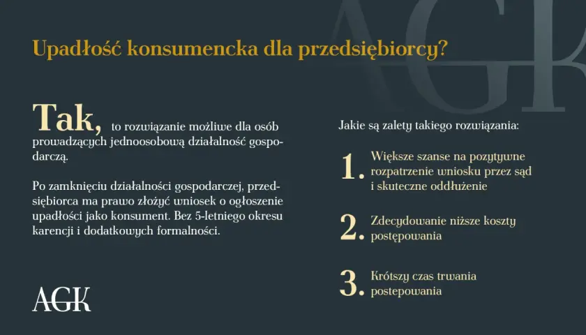 Upadłość konsumencka: Wady, zalety, koszty. Czy warto?