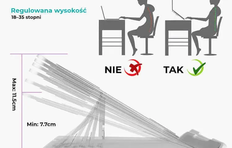 Jak ustawić monitor na biurku, aby uniknąć bólu pleców i oczu
