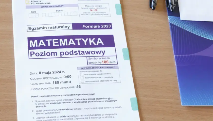 Ile punktów ma matura z matematyki? Poznaj maksymalną liczbę punktów