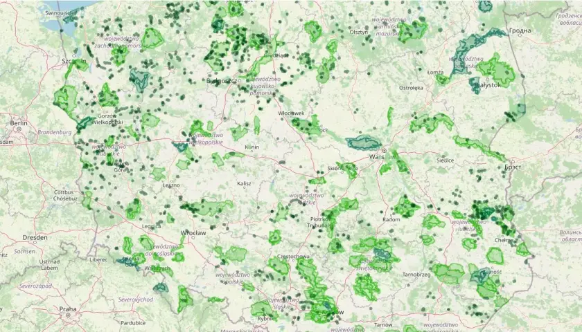 Mapa rezerwatów przyrody w Polsce - odkryj unikalne ekosystemy