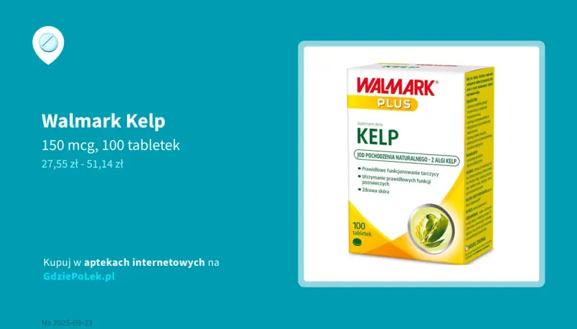 Czym są suplementy diety kelp - co warto o nich wiedzieć?