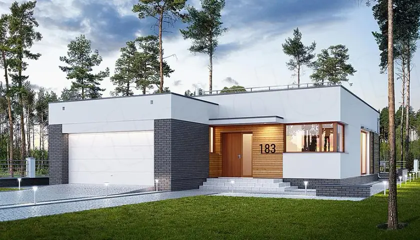 Nowoczesne projekty domów z płaskim dachem – wady, zalety i inspiracje