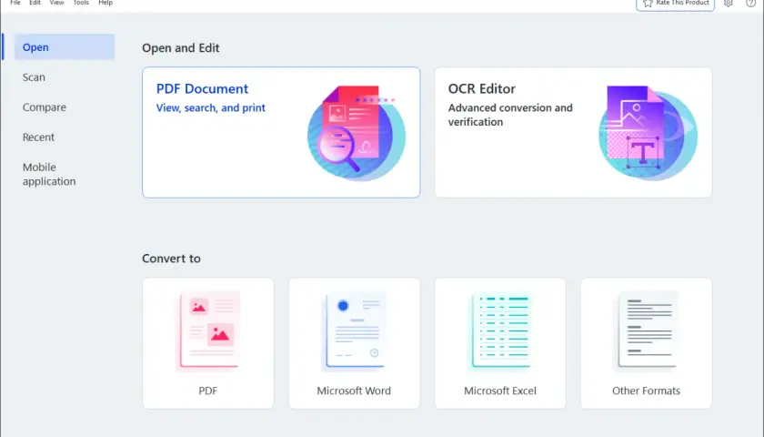 ABBYY FineReader: otwórz dokument PDF, edytuj tekst lub przekonwertuj do Worda/Excela.
