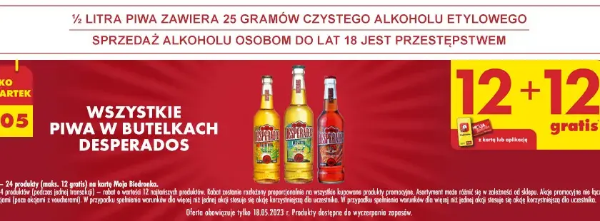 Biedronka promocja piwo 12 12 kiedy? Sprawdź, co przegapiłeś!