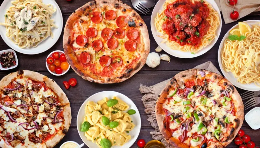 Pyszne dania kuchni włoskiej: pizze, makarony i tortellini. Idealne przepisy na rodzinny obiad.