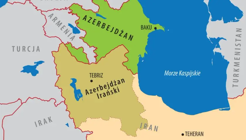 Gdzie leży Azerbejdżan? Poznaj jego granice i sąsiadów