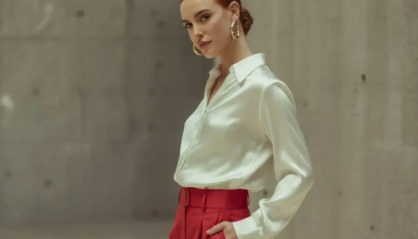 Jaka bluzka do czerwonych spodni? Kompletny przewodnik stylisty