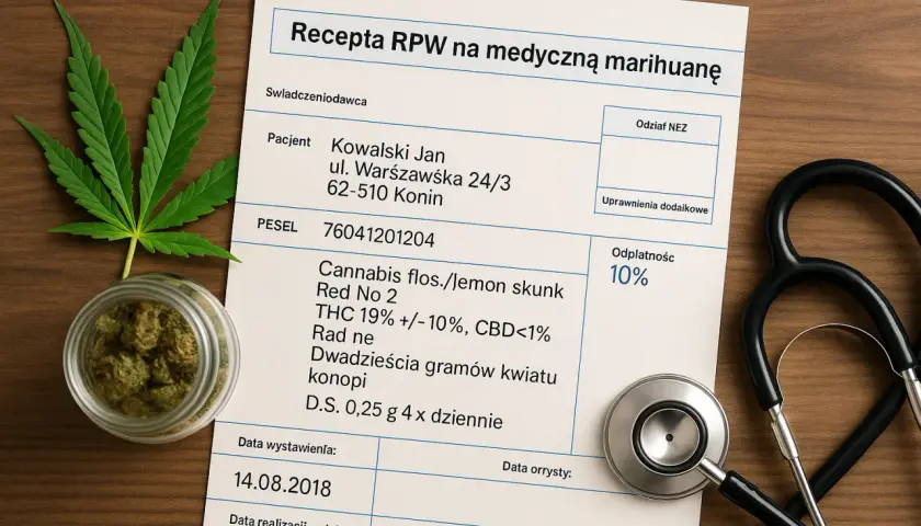 Medyczna marihuana: Legalnie po lek recepta i zakup krok po kroku