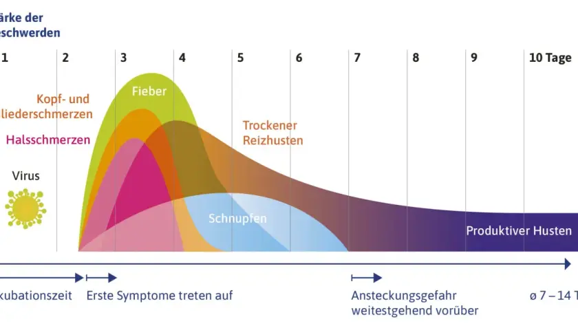 Die häufigsten symptome grippaler infekt und wie man sie erkennt
