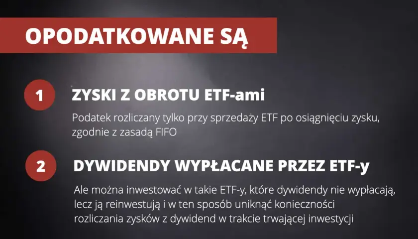 Jak inwestować w S&P 500? Zyski z obrotu ETF-ami i dywidendy wypłacane przez ETF-y – jak je opodatkować?