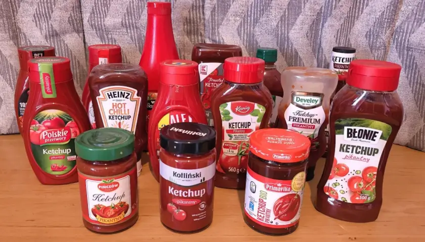Kolekcja pikantnych ketchupów od polskiego producenta przypraw. Wśród nich znajdziemy m.in. Heinz, Kania, Develey, Błonnik i inne.